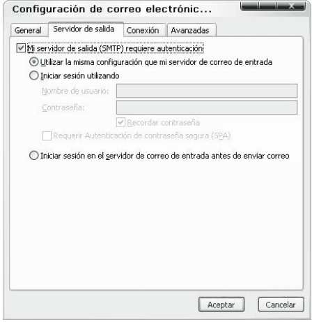 Configurar correo en MS Outlook 2010 paso 5
