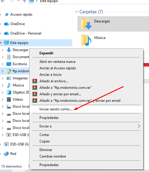 Subir archivo por ftp sin filezilla