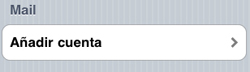 Correo en Iphone